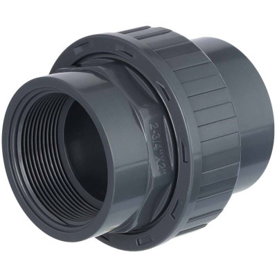 PVC Rozobratelný spoj s vnútorným závitom 50x6/4"
