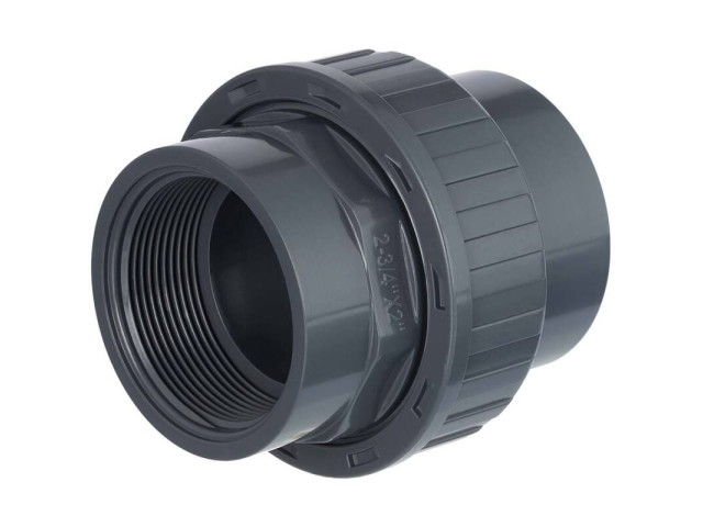 PVC Rozobratelný spoj s vnútorným závitom 50x6/4"