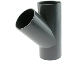 PVC T-kus 45° 50mm
