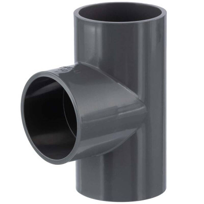 PVC T-kus 90° 63mm
