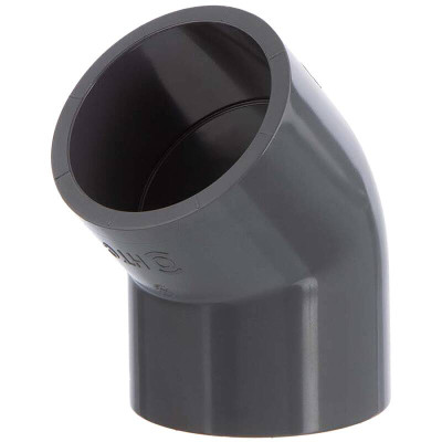 PVC koleno 45° 50mm PN16