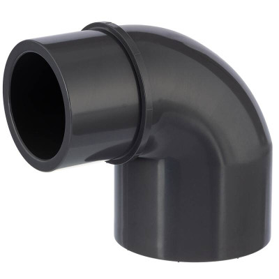 PVC koleno redukované 90° 63x50mm PN16