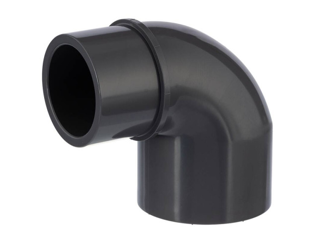 PVC koleno redukované 90° 63x50mm PN16