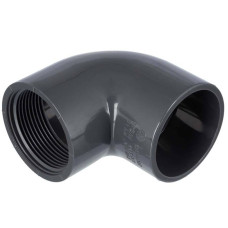 PVC koleno 90° s vnútorným závitom 50 mm x 6/4"