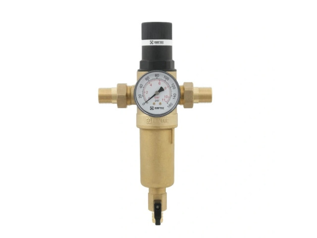 RAFTEC - HOT Redukčný ventil so samopreplachovacím filtrom 3/4“ 70°C