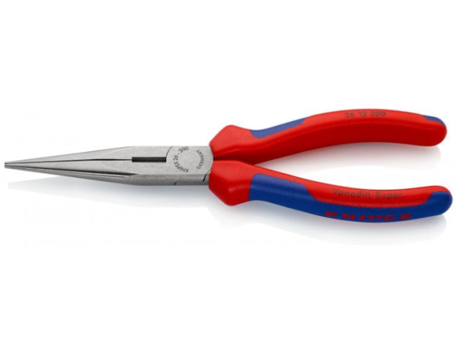 KNIPEX 2612200 kliešte polguľaté s čepieľkami