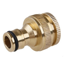 Adaptér 1/2" x 3/4" mosadz