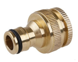 Adaptér 1/2" x 3/4" mosadz