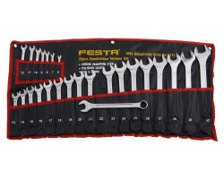 Sada očkoplochých kľúčov FESTA CrV 25 ks 6–32 mm