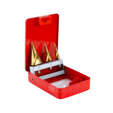 Sada stupňovitých vrtákov FESTA TiN 3ks (4-32 mm) Sada stupňovitých vrtákov FESTA TiN 3ks (4-32 mm)