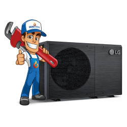Tepelné čerpadlo LG Therma V HM123MRS 12 kW Monoblok S2 s montážou na kľúč