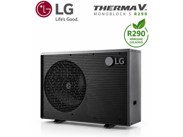Tepelné čerpadlo LG THERMA V Monoblock S R290 12 kW 3f HM123HFS.UB41