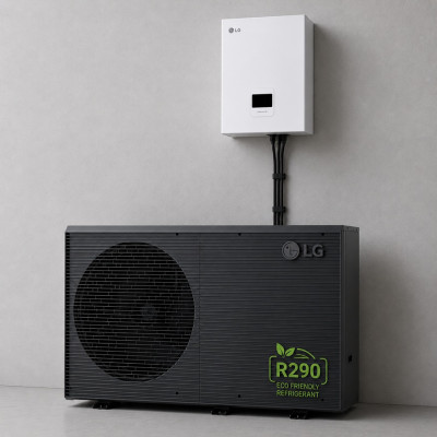 LG Tepelné čerpadlo Therma V HM071HF.UB40 7 kW monoblok R290 + Controlbox