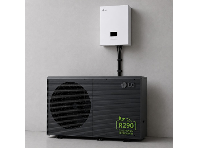 LG Tepelné čerpadlo Therma V HM071HF.UB40 7 kW monoblok R290 + Controlbox