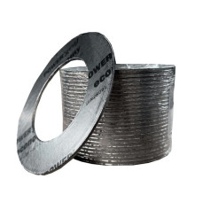 Prírubové tesnenie PN 10-40, grafit + nehrdzavejúca oceľ DN15, 51 x 22 mm Prírubové tesnenie PN 10-40, grafit + nehrdzavejúca oceľ DN15, 51 x 22 mm