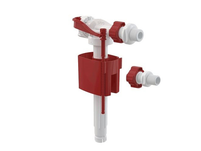 Bočný plniaci ventil ALCA A150UNI, plastový závit 1/2" + 3/8“