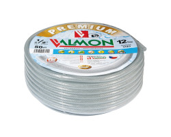 Priemyselná hadica Valmon PVC 1123, biela/transparentná 3/4" (25 m rolka)