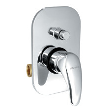 Vaňová sprchová batéria s prepínačom Titania Lux chróm