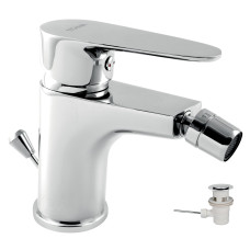 Bidetová batéria s výpusťou Titania Smart chróm