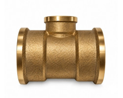 Mosadzný T-kus redukovaný FFF 3/4" x 1/2" x 3/4" PN16