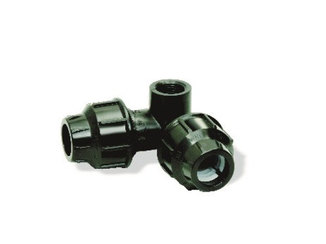 PE Koleno 90° 20 mm x 1/2" bočný vývod - polyetylén