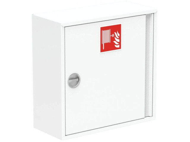 Hydrantový systém GRAS – DN19 / 20 m – 650 x 650 x 175 mm – biela farba