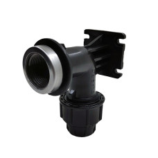 PE Nástenné koleno 20 mm x 1/2" - Polyetylen