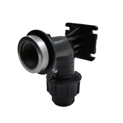PE Nástenné koleno 20 mm x 1/2" - Polyetylen