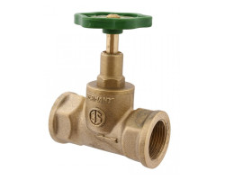 Schlösser mosadzný priamy ventil 3/8" PN10