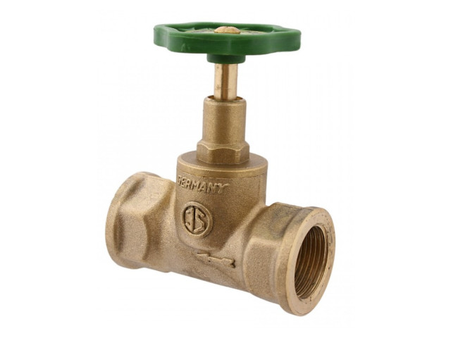 Schlösser mosadzný priamy ventil 3/8" PN10