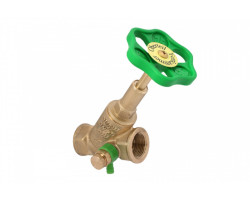 Schlösser ventil šikmý typ 1510 - DN 25 - 1" - s vypúšťaním