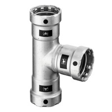 VIEGA MEGAPRESS 4218 T-kus 1/2", lisovacie, kúrenie, uhlíková oceľ VIEGA MEGAPRESS 4218 T-kus 1/2", lisovacie, kúrenie, uhlíková oceľ