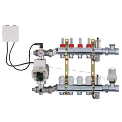 TOPHEAT RPT10-03 rozdeľovač s miešaním a elektronickým čerpadlom, 3 okruhy