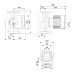 GRUNDFOS MAGNA3 40-120 F obehové čerpadlo 26,5 m3/h, 250 mm