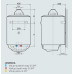 ARISTON S/SGA X 80 zásobníkový ohrievač 75,7l, plynový, závesný