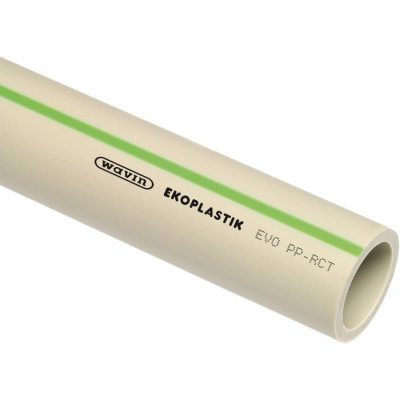 WAVIN EKOPLASTIK EVO S 4 rúra 50×5,6 mm, 4 m, PP-RCT