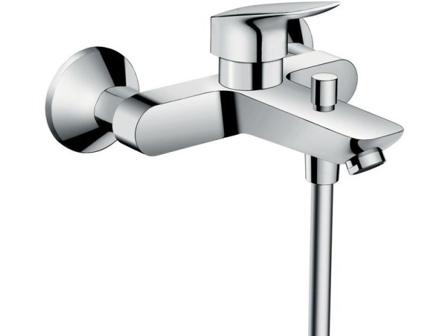 HANSGROHE LOGIS vaňová/sprchová batéria 150mm, páková, nástenná, chróm