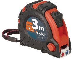 EXTOL PREMIUM meter zvinovací 3m, s magnetom