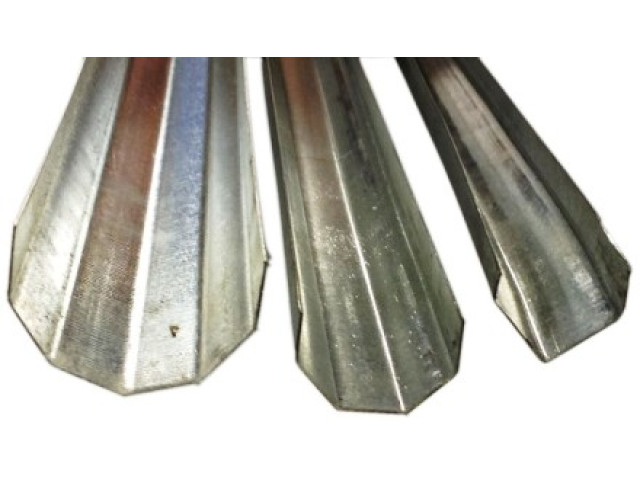 Žľab 63x2000mm podporný, nacvakávací, oceľ