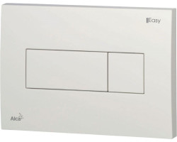 EASY ovládacie tlačidlo 247x165mm, pre predstenové inštalačné systémy, plast, biela