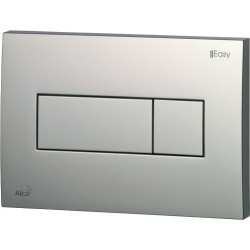 EASY ovládacie tlačidlo 247x165mm, pre predstenové inštalačné systémy, plast, chróm / mat