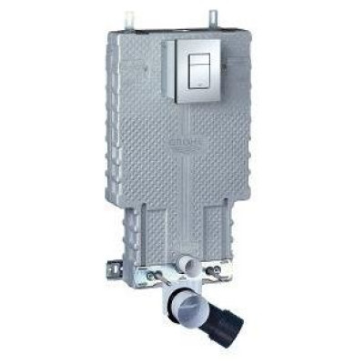 GROHE Uniset predstenový modul pre WC 470x830mm s ovládacím tlačidlom, chróm