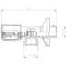 Ventil práčky SCHELL COMFORT 1/2 „x3/4“, chróm