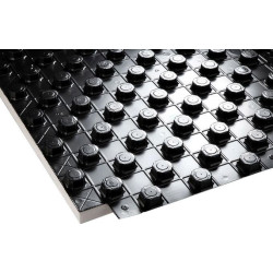 Systémová doska s izoláciou 33 mm, s redukciou kročejového hluku, čierna, 800 × 1400 mm (6,72 m²) Systémová doska s izoláciou 33 mm, s redukciou kročejového hluku, čierna, 800 × 1400 mm (6,72 m²)