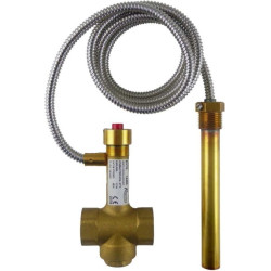 REGULUS BVTS 097-F130-P14 termostatický ventil 3/4", 95°, dochladzovacie, s kapilárou 1,3m