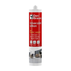 DEN BRAVEN NANO TECH sanitárny silikón 280 ml, biely