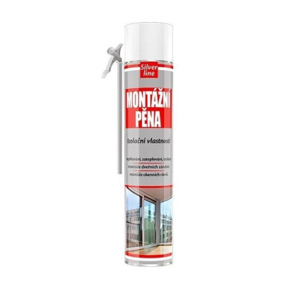 DEN BRAVEN SILVER LINE montážna pena 750 ml, rúrková, zelená