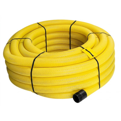FRÄNKISCHE FF-drän rúra DN100, ohybná drenážna, melioračná PVC-U