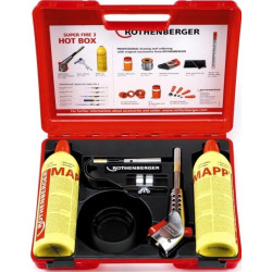 ROTHENBERGER SUPER FIRE 3 HOT BOX spájkovacia súprava, na tvrdé a mäkké spájkovanie
