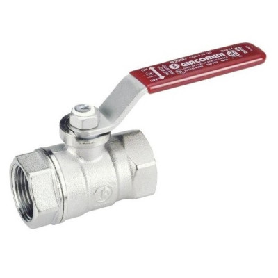 GIACOMINI Guľový kohút FF 6/4", PN42, Tmax 185°C